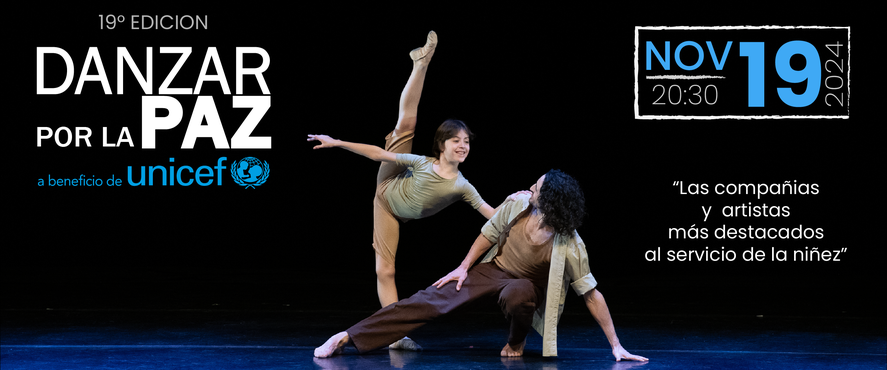 En noviembre llega una nueva edición de "Danzar por la paz" un evento que reúne a las mejores compañías del país a beneficio de UNICEF. En noviembre llega una nueva edición de "Danzar por la paz" un evento que reúne a las mejores compañías del país a beneficio de UNICEF.