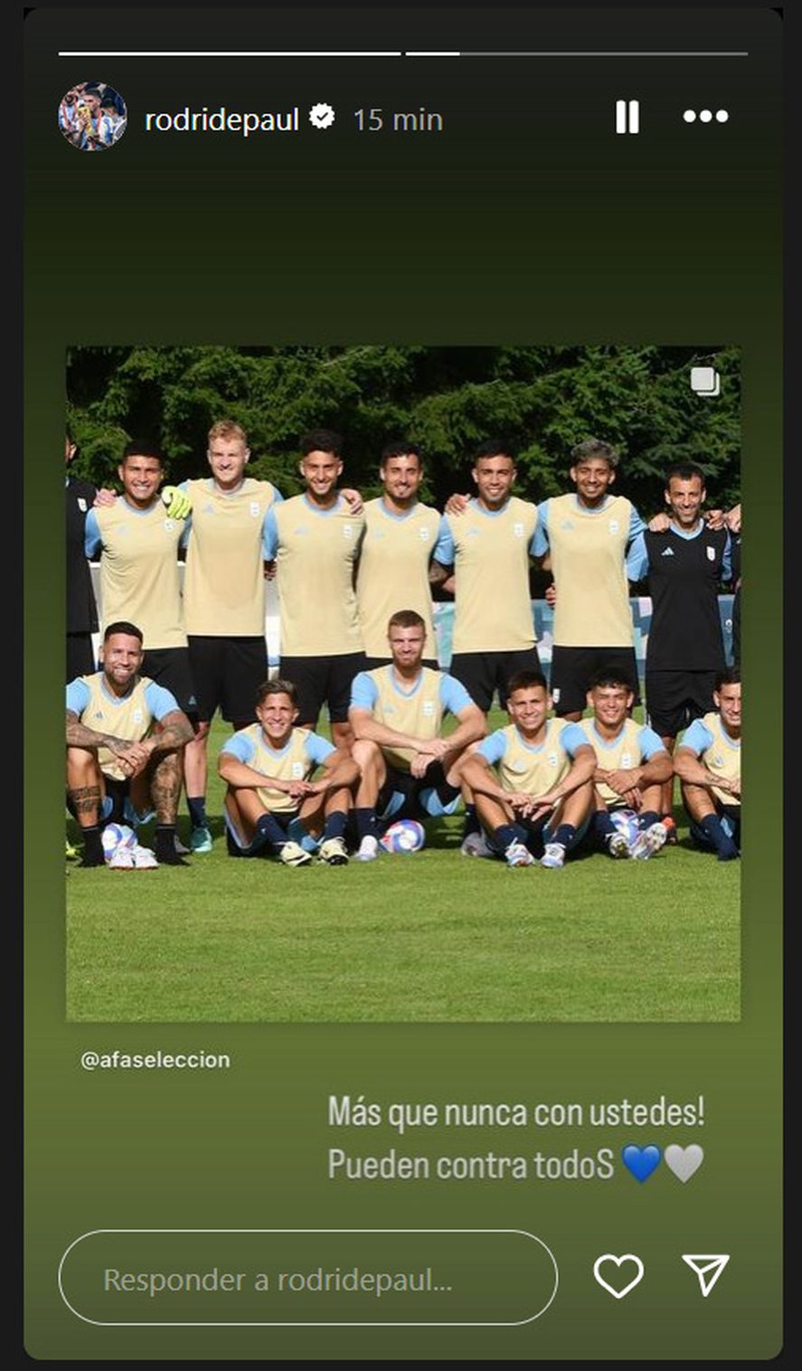 De Paul enfadado por lo que pasó en Francia De Paul enfadado por lo que pasó en Francia