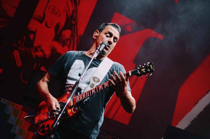 Divididos: Ricardo Mollo y compañia pisaron el escenario Sur el día 1 del Cosquín Rock