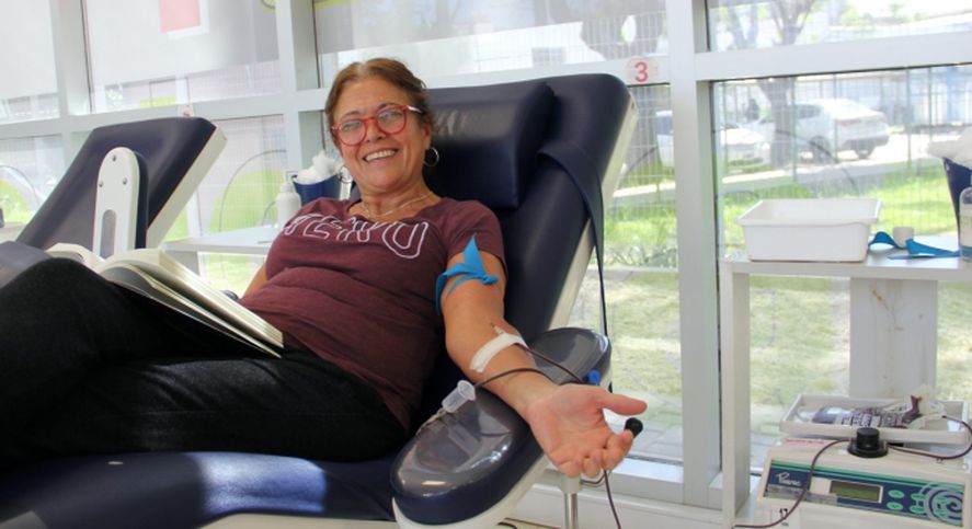 Azul firmó un acuerdo con el Instituto de Hemoterapia de la Provincia y el CUCAIBA y se transformó en un "Municipio Donante".