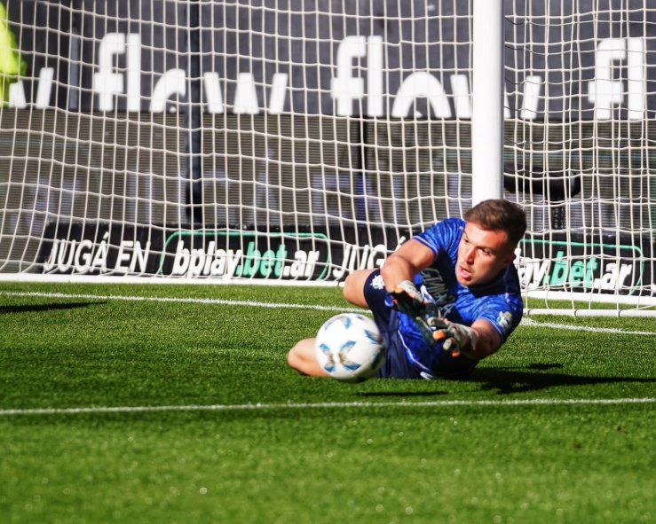 Tomás Durso, de buen partido, pudo cortar con una extensa racha en Gimnasia tras el Clásico ante Estudiantes