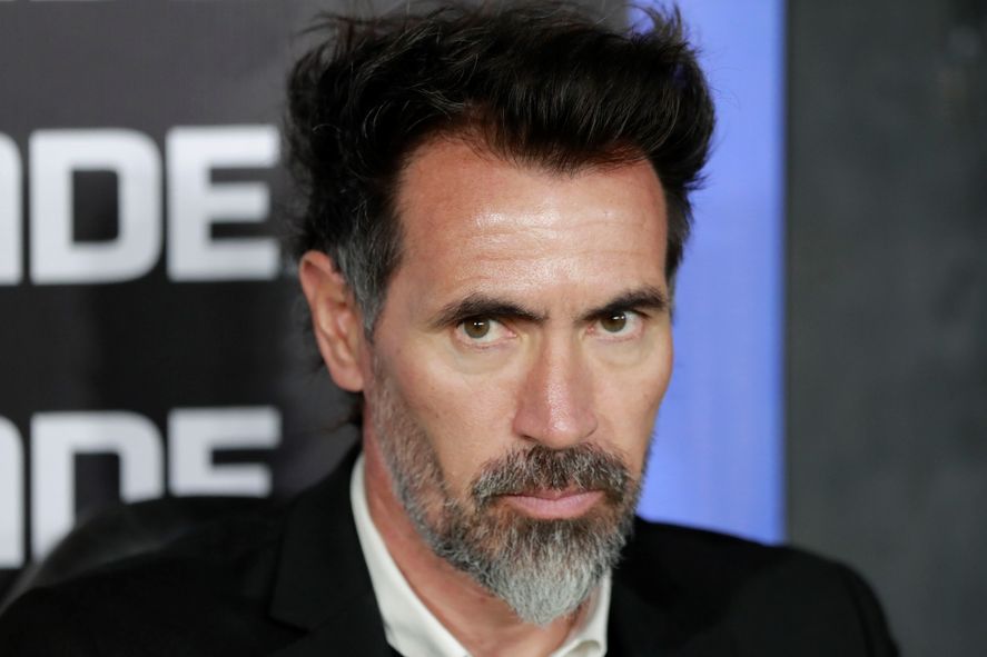 Eduardo Domínguez, actual entrenador del primer equipo de Estudiantes.