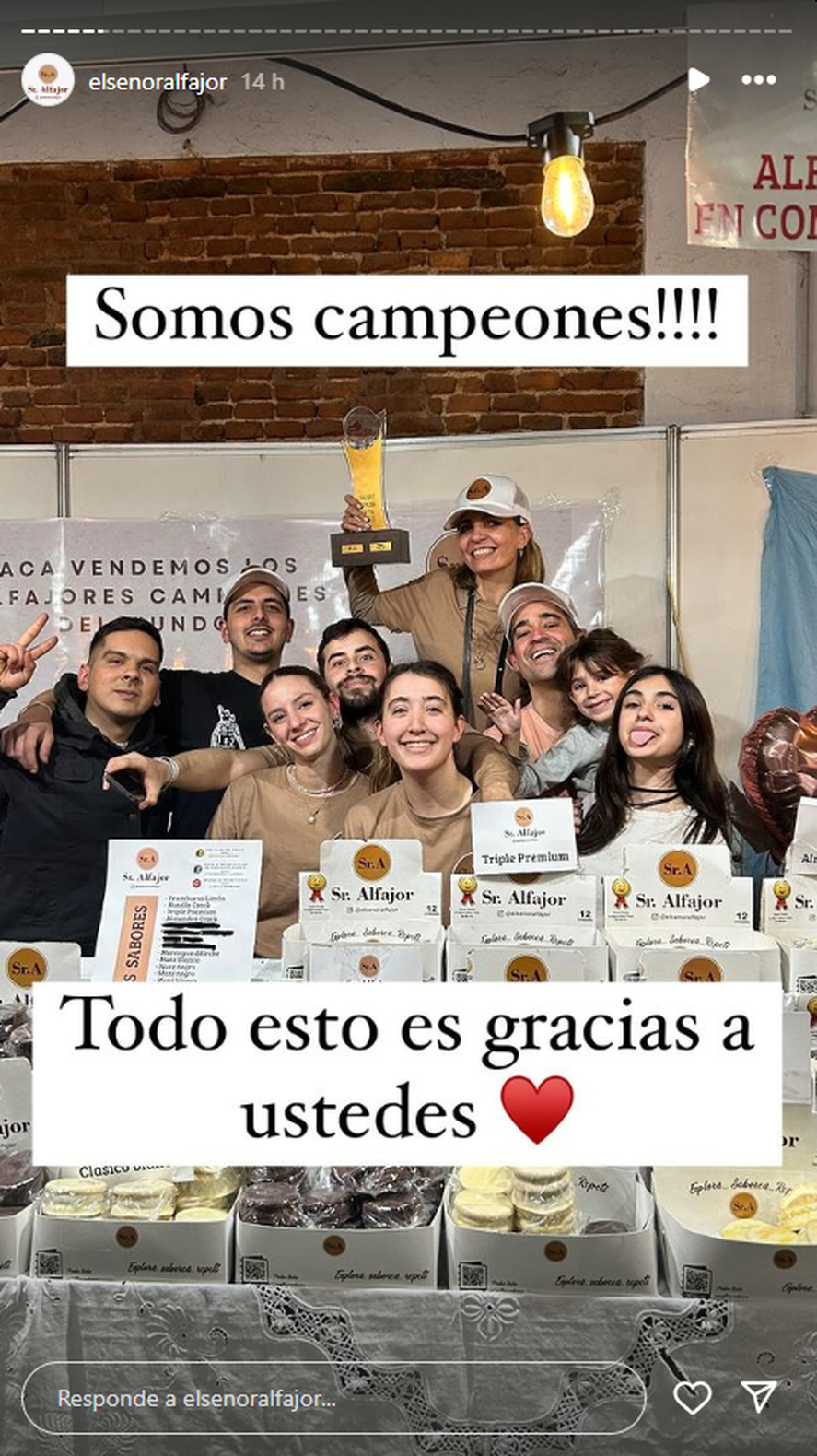 Este fin de semana se desarrolló la tercera edición del Campeonato Mundial del Alfajor y el gran ganador es elaborado en Monte Grande.