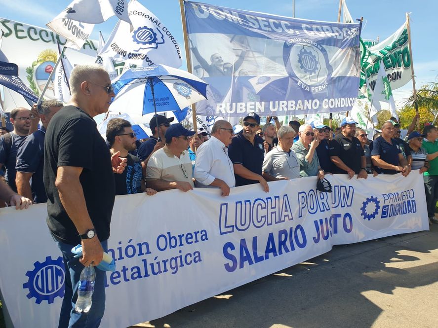 En suelo bonaerense, la UOM empezó sus “marchas por la dignidad”