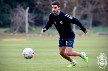 Matías Melluso trabaja para reincorporarse al grupo.