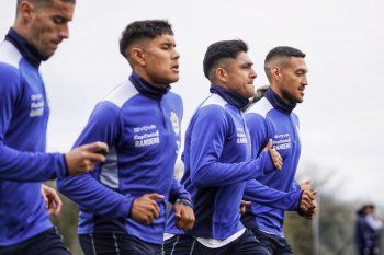 Gimnasia se prepara en Abasto. (Foto: prensa GELP)