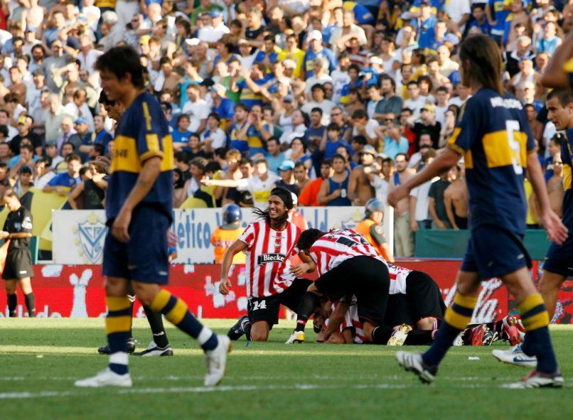 Leandro Benítez, Marcos Angeleri, Pablo Piatti y José Sosa, todos campeones en 2006 con Estudiantes. Leandro Benítez, Marcos Angeleri, Pablo Piatti y José Sosa, todos campeones en 2006 con Estudiantes.