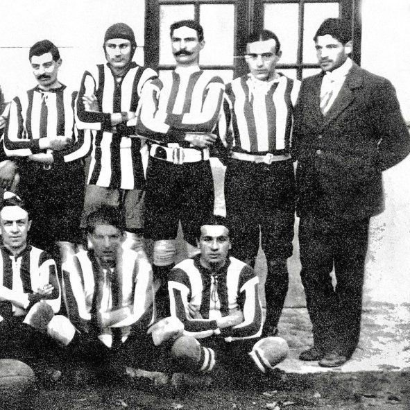 El resto del equipo de rugby de 1912
