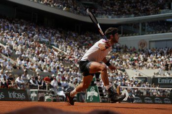 El nacido en La Plata Tomás Etcheverry se despidió con creces de Roland Garros. Tenis