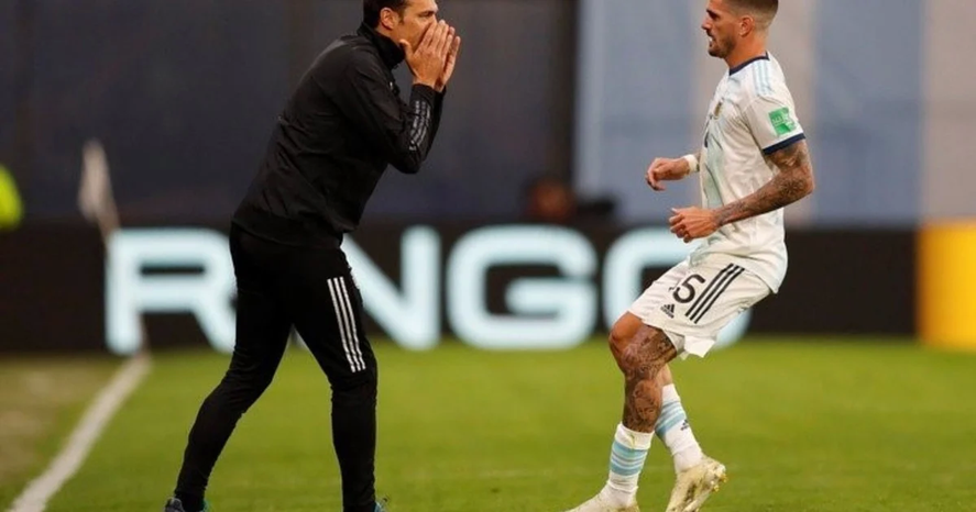 Scaloni llamó a De Paul y le recordó lo importante que es cuidar la imagen Selección Argentina.