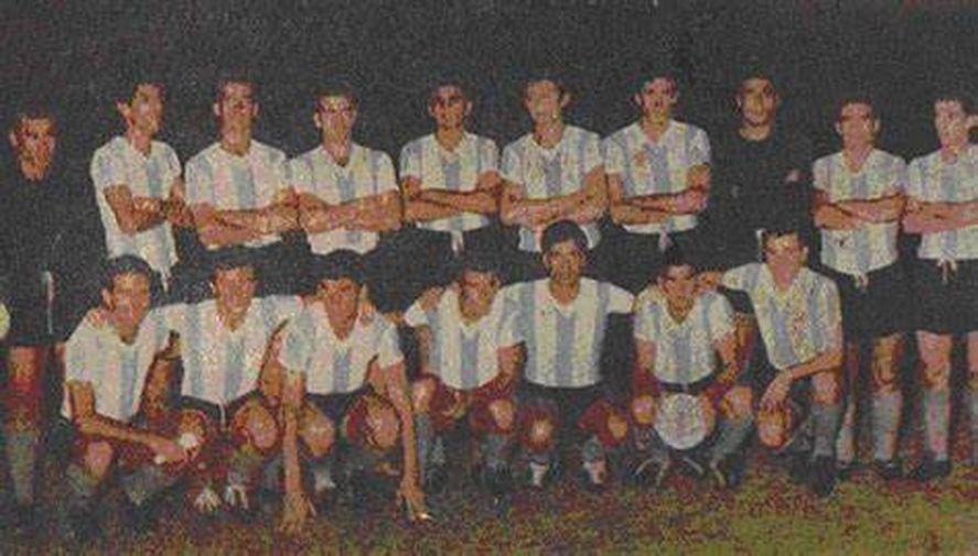 Chicago vestido de Selección Argentina: en 1962 el Torito cedió 13 de 17 jugadores para el Sudamericano.