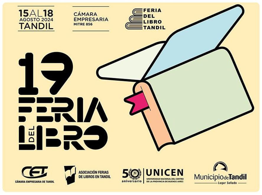 En agosto se viene una nueva edición de la Feria del Libro de Tandil con visitas guiadas, exposiciones, actividades y más. En agosto se viene una nueva edición de la Feria del Libro de Tandil con visitas guiadas, exposiciones, actividades y más.