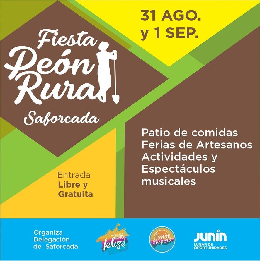 En agosto se viene la Fiesta del Pe&oacute;n Rural en Saforcada, ubicada en el partido de Jun&iacute;n.