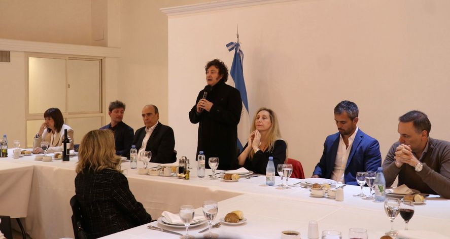 Javier Milei le dio las gracias a los diputados que permitieron que su veto quede firme. Javier Milei le dio las gracias a los diputados que permitieron que su veto quede firme.