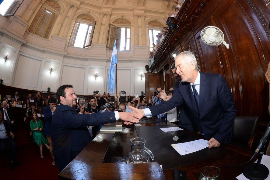 Pablo Elias y Julio Alak. Pablo Elias y Julio Alak.