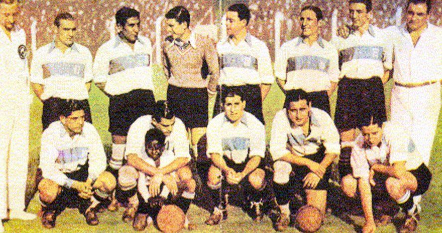 El recordaro equipo del Expreso, durante la temporada 1933.