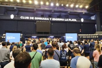 La última Asamblea en Gimnasia