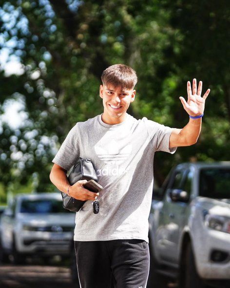 Benjamín Domínguez, cerca de renovar su contrato con Gimnasia