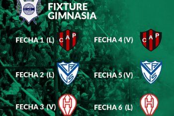gimnasia en la copa: 686 kilometros y un mes fuera del bosque