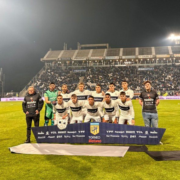 La formación de Gimnasia ante San Lorenzo La formación de Gimnasia ante San Lorenzo