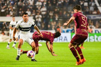 Gimnasia vs. Lanús, por la fecha 16 del Torneo de la Liga Profesional (Foto: Prensa GELP)