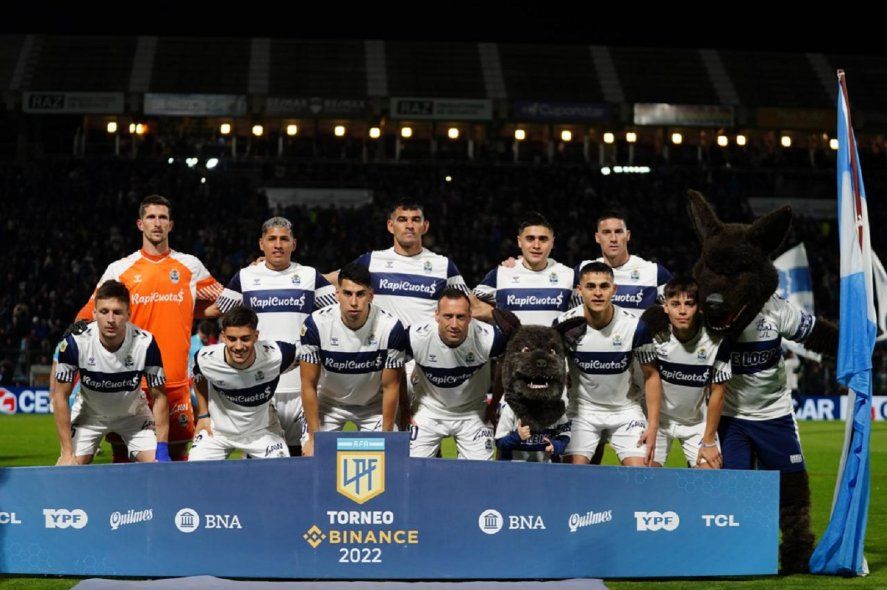 Formación de Gimnasia ante Arsenal por la Liga Profesional