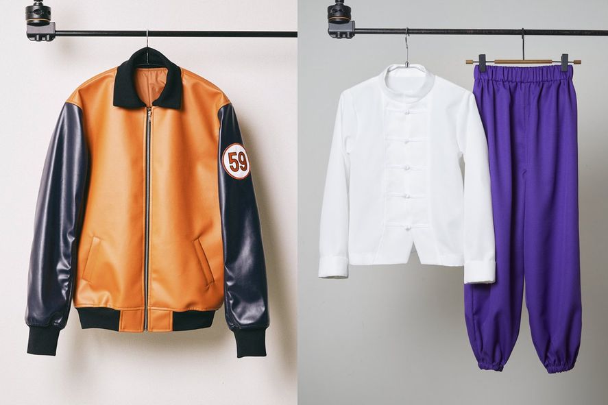 Ropa inspirada en los personajes de Dragon Ball.