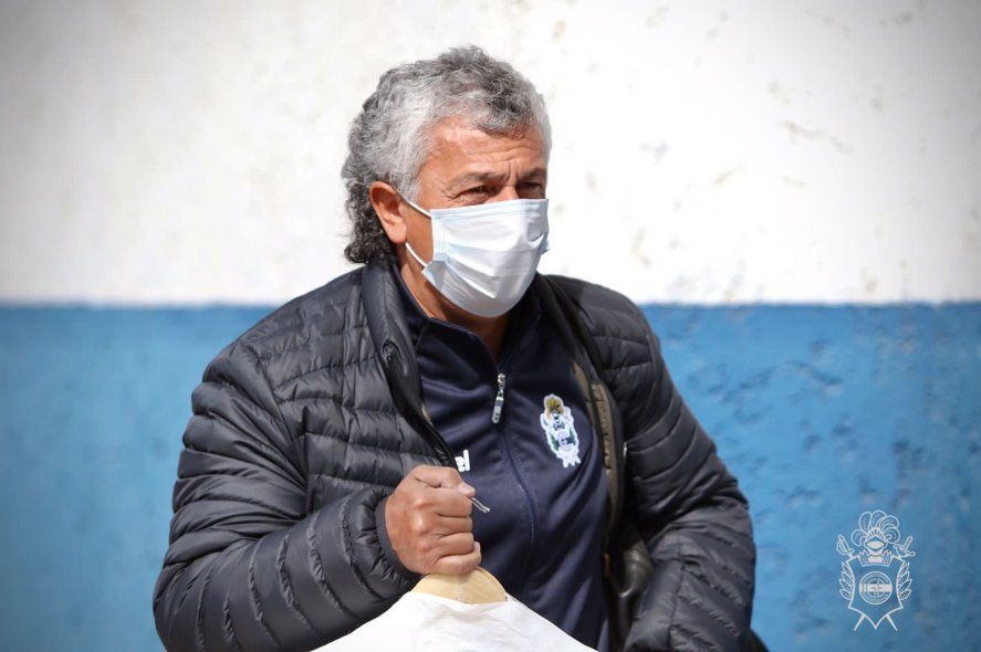 Néstor "Pipo" Gorosito, entrenador de Gimnasia