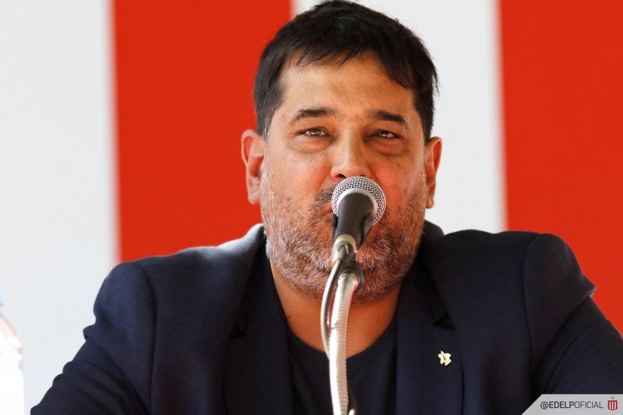 Martín Gorostegui habló en la Asamblea General Ordinaria de Estudiantes. (Foto: prensa EDLP) Martín Gorostegui habló en la Asamblea General Ordinaria de Estudiantes. (Foto: prensa EDLP)