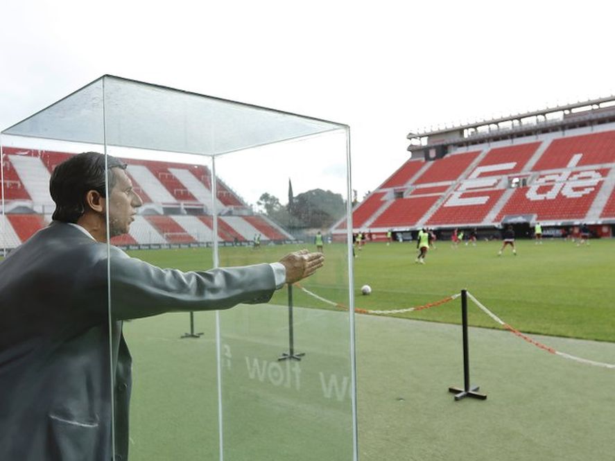El plantel de Estudiantes se entrenó en UNO. El plantel de Estudiantes se entrenó en UNO.