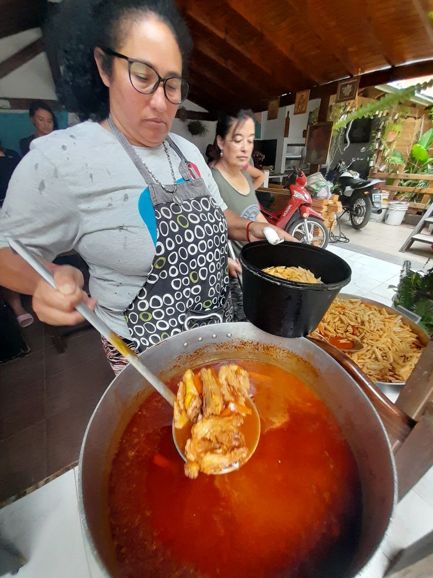 Graciela Aquino convirtió su casa en el Comedor Graciela Aquino convirtió su casa en el Comedor