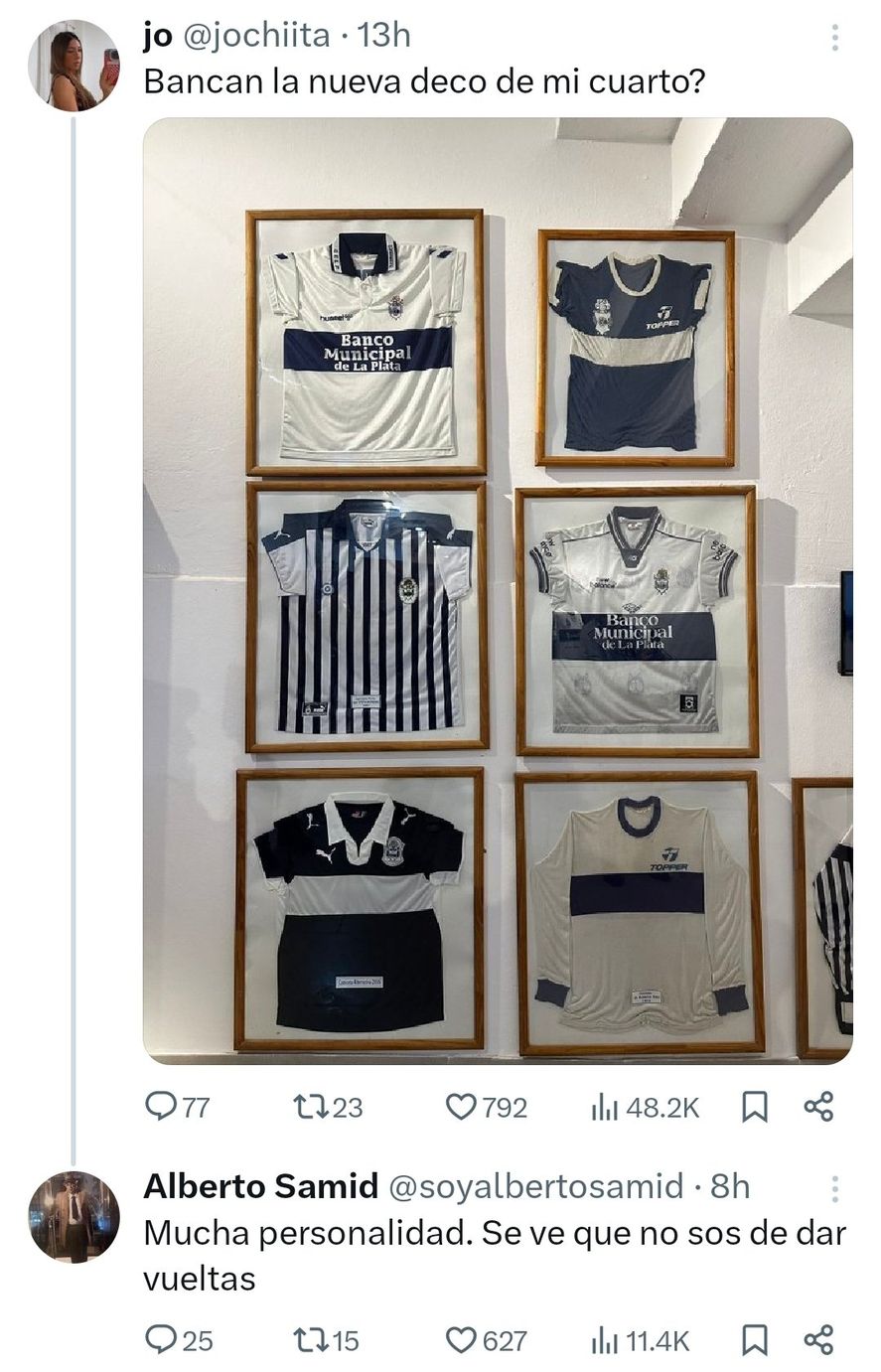 Hace 9 meses Alberto Samid se había expresado en una dirección diferente con respecto a Gimnasia Hace 9 meses Alberto Samid se había expresado en una dirección diferente con respecto a Gimnasia