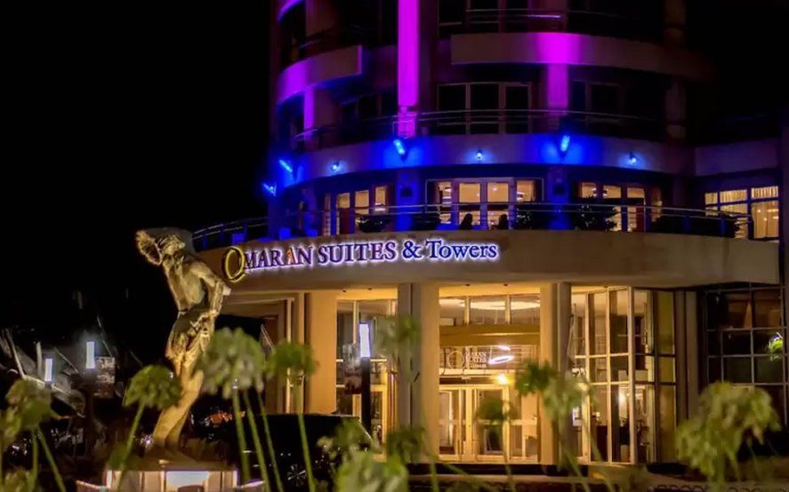 El hotel donde se hospeda Gimnasia,