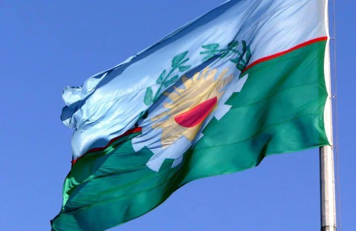 La bandera de la provincia de Buenos Aires