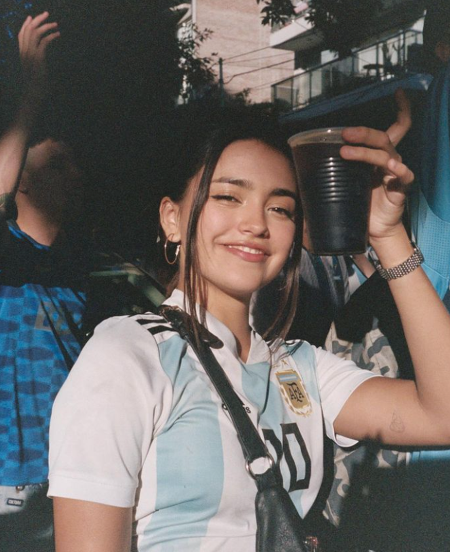 El 18 de diciembre de 22 Maia Reficco publicó: "SOMOS CAMPEONES DEL MUNDO CARAJOOOOOOOOOO". El 18 de diciembre de 22 Maia Reficco publicó: "SOMOS CAMPEONES DEL MUNDO CARAJOOOOOOOOOO".