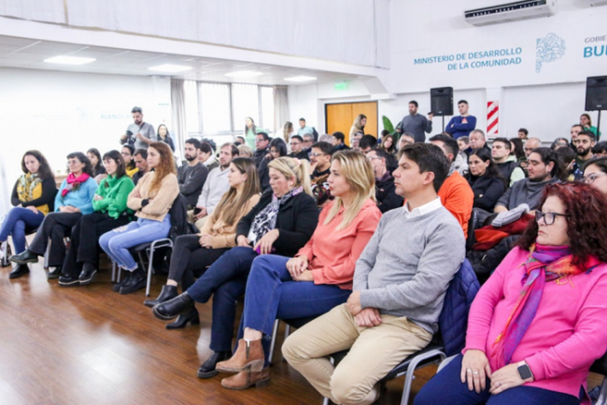 El Ministerio de Desarrollo de la Comunidad provincial lanzó una Red de Centros de Integración que contiene 32 dispositivos. 