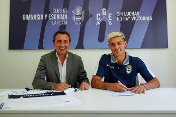 Luis Ingolotti, el nuevo refuerzo de Gimnasia.