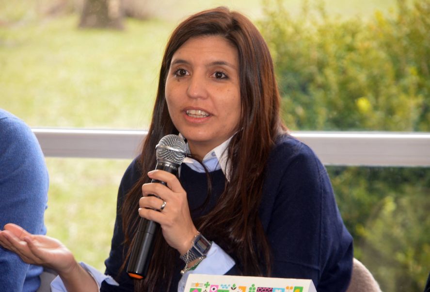 En Olavarría, la ministra de Ambiente Daniela Vilar cuestionó la gestión del relleno sanitario en tiempos de Galli