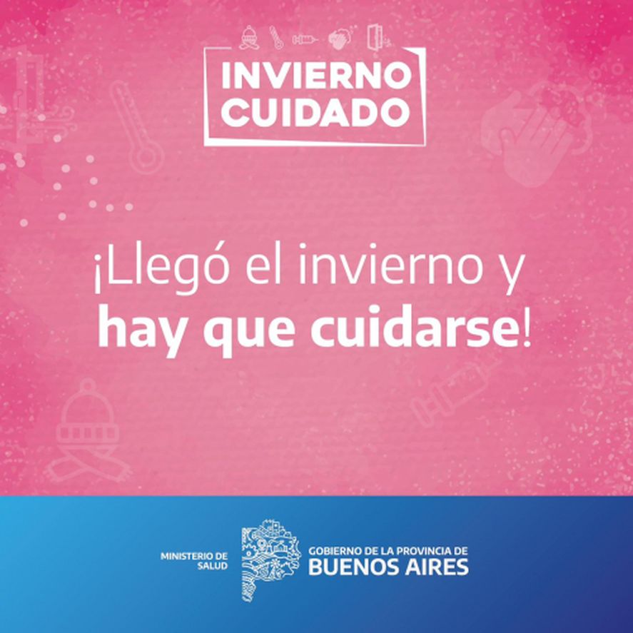 El Ministerio de Salud de la Provincia de Buenos Aires lanzó la campaña “Invierno Cuidado en PBA”. El Ministerio de Salud de la Provincia de Buenos Aires lanzó la campaña “Invierno Cuidado en PBA”.
