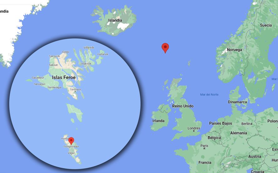 ¿Dónde quedan las Islas Feroe? En el Océano Atlántico Norte, cerca de Gran Bretaña. ¿Dónde quedan las Islas Feroe? En el Océano Atlántico Norte, cerca de Gran Bretaña.