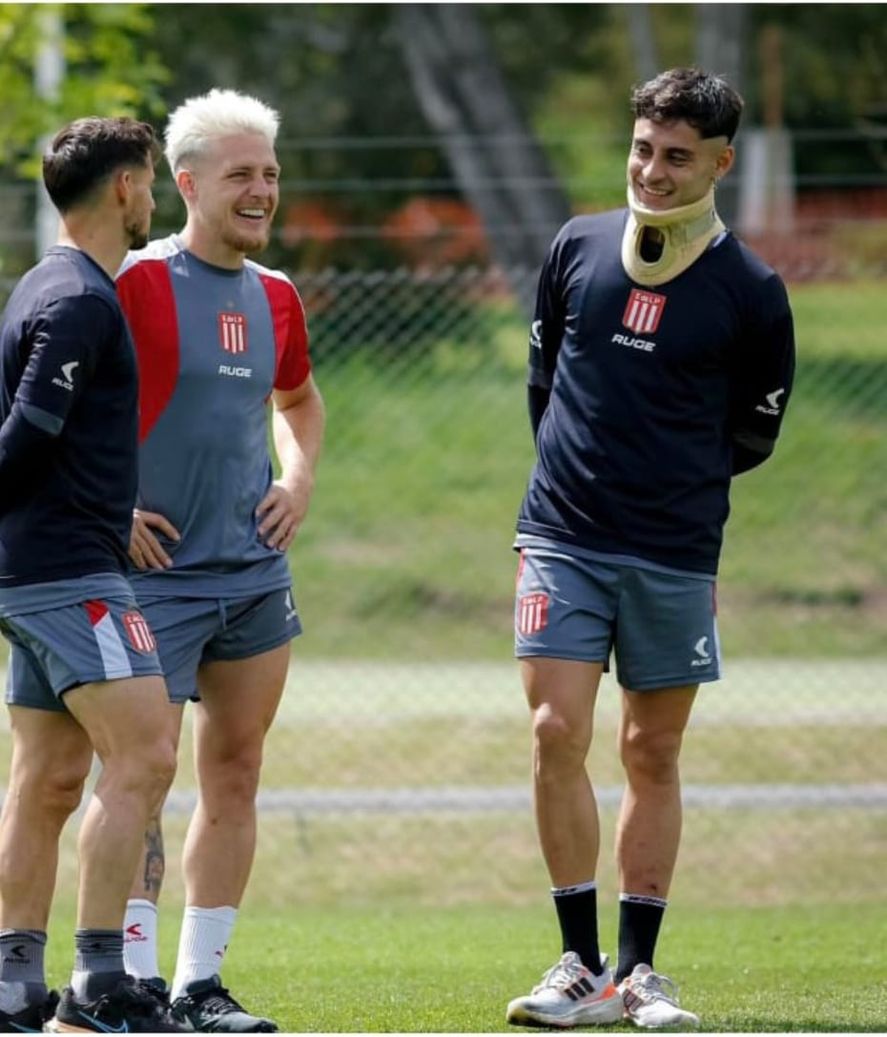 Javier Altamirano, Pablo Piatti y Santiago Ascacibar en Estudiantes. Javier Altamirano, Pablo Piatti y Santiago Ascacibar en Estudiantes.