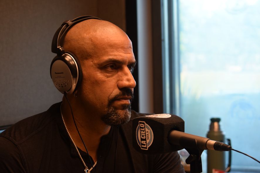 Juan Sebastián Verón en el aire de La Cielo Juan Sebastián Verón en el aire de La Cielo