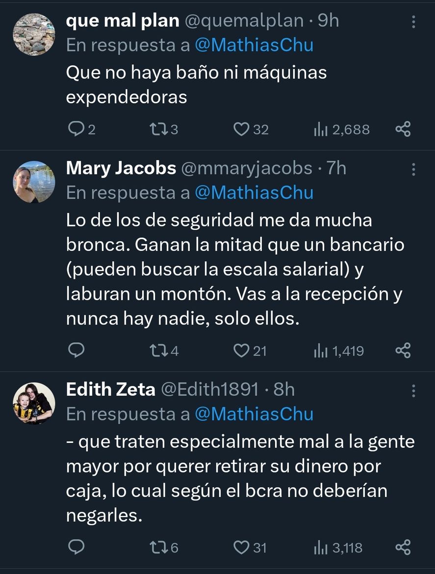 La lista de quejas por la mala atención de los bancos a los clientes, parece interminable