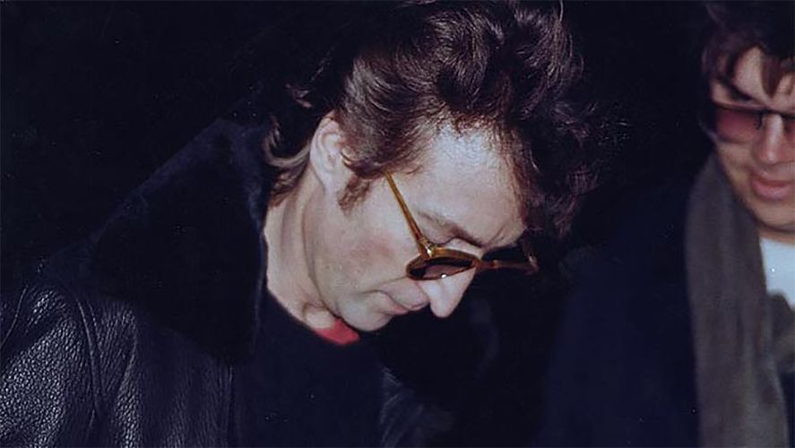 La última foto a John Lennon La última foto a John Lennon