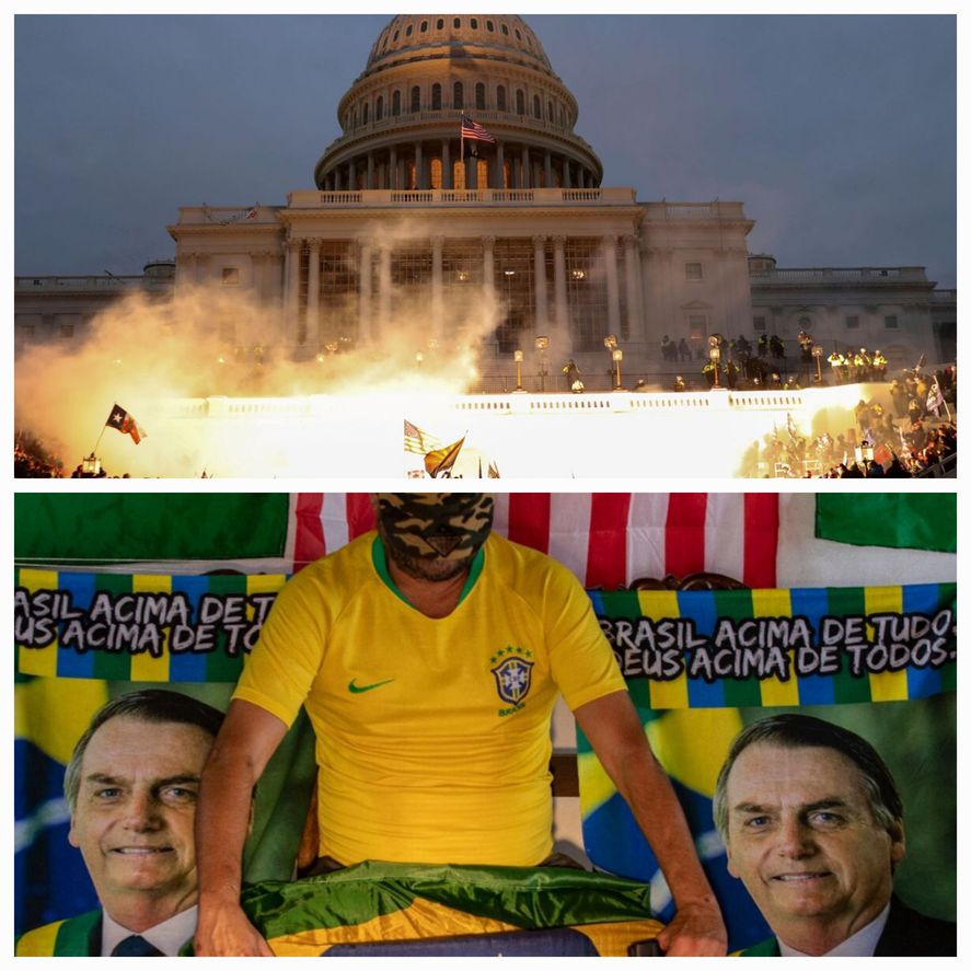 La ultraderecha de Estados Unidos y de Brasil, admirada por militantes de Javier Milei La ultraderecha de Estados Unidos y de Brasil, admirada por militantes de Javier Milei
