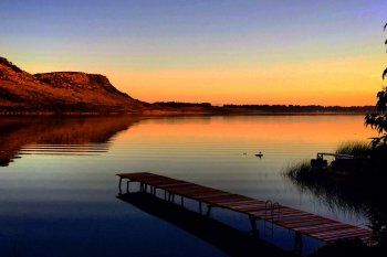 La laguna La Brava es uno de los atractivos naturales más importantes de Balcarce