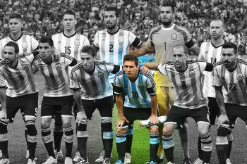 LIonel Messi, el único de los once titulares de 2014 ante Países Bajos que se repetirá en 2022.