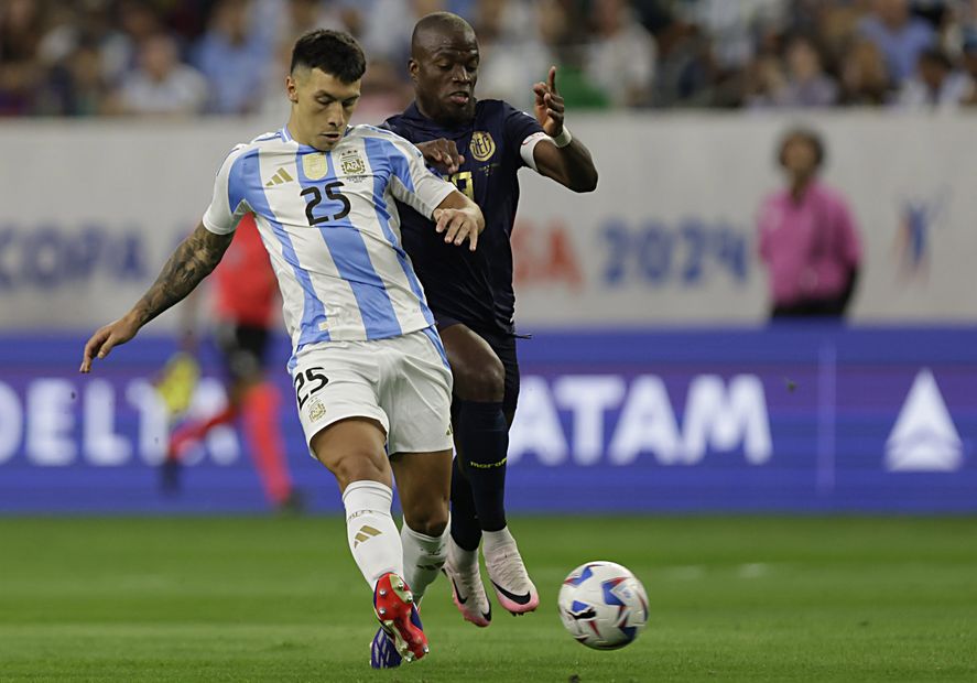 Lisandro Martínez, una de las figuras de Argentina