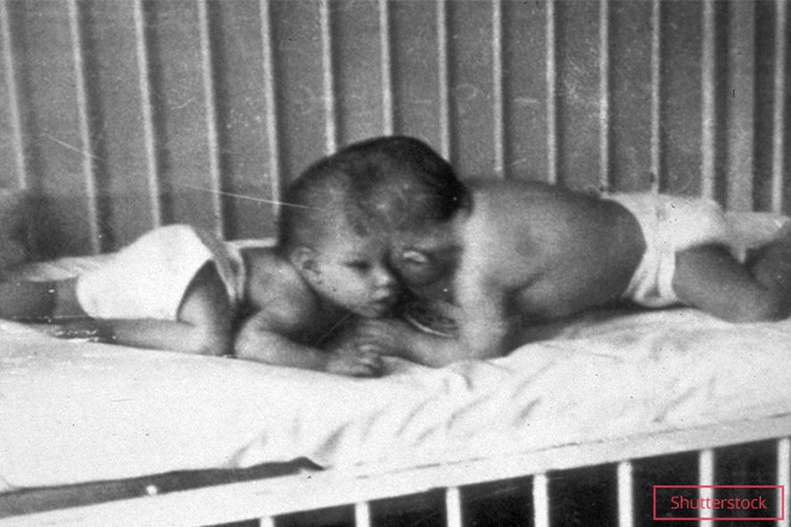 George y Lori de bebes. George y Lori de bebes.