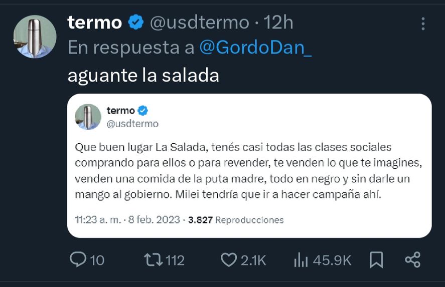 Los trolls de Javier Milei defienden la continuidad de La Salada aún en contra de medidas que anuncia el gobierno para fiscalizar a pedido de Estados Unidos 